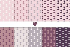 Soft mauve seamless paper patterns Product Image 1