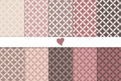 Raspberry and Coco seamless paper patterns Product Image 1