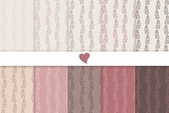 Raspberry and Coco seamless paper patterns Product Image 1