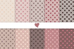 Raspberry and Coco seamless paper patterns Product Image 1