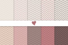 Raspberry and Coco seamless paper patterns Product Image 1