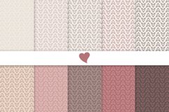 Raspberry and Coco seamless paper patterns Product Image 1