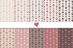Raspberry and Coco seamless paper patterns Product Image 1