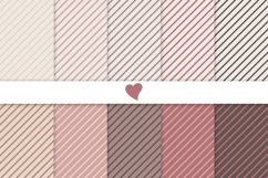 Raspberry and Coco seamless paper patterns Product Image 1