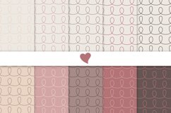 Raspberry and Coco seamless paper patterns Product Image 1