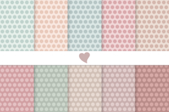 Pretty summer pastel seamless paper patterns Product Image 1