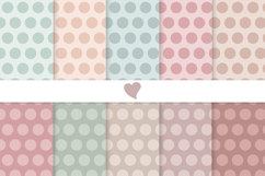 Pretty summer pastel seamless paper patterns Product Image 1
