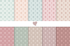 Pretty summer pastel seamless paper patterns Product Image 1