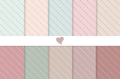 Pretty summer pastel seamless paper patterns Product Image 1
