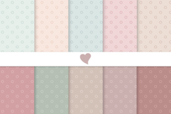 Pretty summer pastel seamless paper patterns Product Image 1