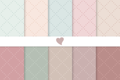Pretty summer pastel seamless paper patterns Product Image 1