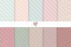 Pretty summer pastel seamless paper patterns Product Image 1
