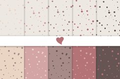 Raspberry and Coco seamless paper patterns Product Image 1