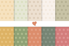 Summer garden seamless paper patterns Product Image 1