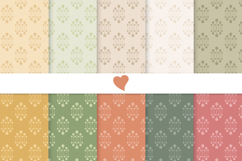 Summer garden seamless paper patterns Product Image 1