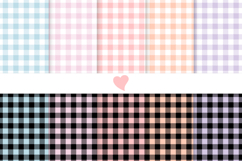 Retro pastel seamless paper patterns Product Image 1