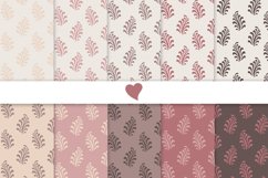 Raspberry and Coco seamless paper patterns Product Image 1