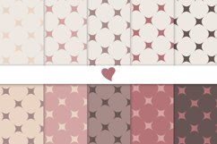 Raspberry and Coco seamless paper patterns Product Image 1