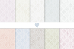 Pastel tones damask seamless paper patterns Product Image 1