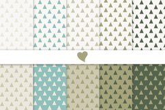 Shadow green seamless paper patterns Product Image 1