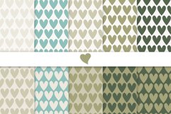 Shadow green seamless paper patterns Product Image 1
