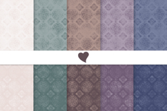 Moody tones damask seamless paper patterns Product Image 1
