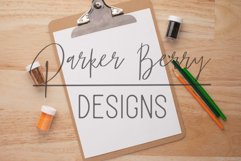 Glitter, White Paper Clipboard Mockup -School printable Product Image 1