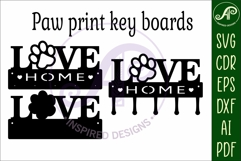 Pet LOVE Key holder designs for wood and metal Product Image 3