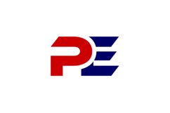 PE logo design Product Image 1
