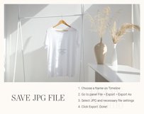 Video T-Shirt Mockup Boho Mockup Lifestyle Bella Canvas Product Image 6