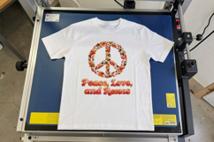 Peace Love and Recees Autumn Sublimation Product Image 1
