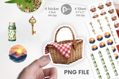 Peace Love Van Life Sticker Product Image 1