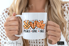 Peace Love Fall PNG Product Image 2