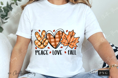 Peace Love Fall PNG Product Image 3