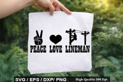 Electrician SVG Design - Living The High Life Product Image 5