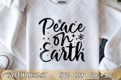 Peace on earth SVG cut file Product Image 4