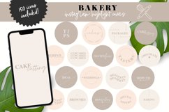 peach bakery instagram highlight covers