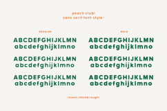 Peach Club Font Product Image 11