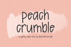 Peach Crumble Sans Product Image 1