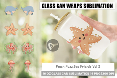 Glass Can Peach Fuzz Friends Product Image 1