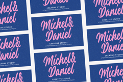 Peach Panturas Expressive Handwritten Script Product Image 9