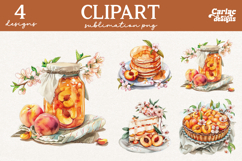 Peaches Clipart PNG