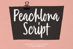 Peachlona Script Naturally Sweet Script Product Image 1