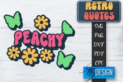 Retro Design | Retro Quotes | Quotes 80&#039;s SVG | SVG File v.2 Product Image 1