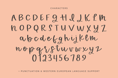 Peachy Tea Stencil Script Product Image 10