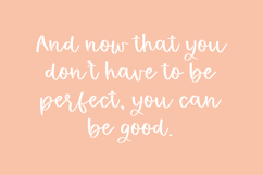 Peachy Tea Stencil Script Product Image 6