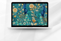 Peacock Beauty Digital Paper Bundle Product Image 4