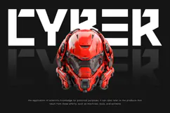 PEAK - Modern Futuristic Sci-fi Font Product Image 2