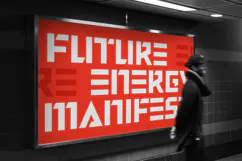 PEAK - Modern Futuristic Sci-fi Font Product Image 5