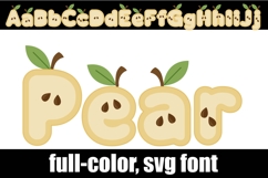Pear Color Font Product Image 1